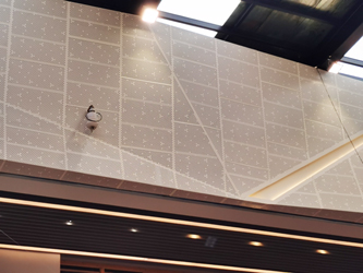 Interior Polyester Powder Coated Aluminium Plate Cladding
