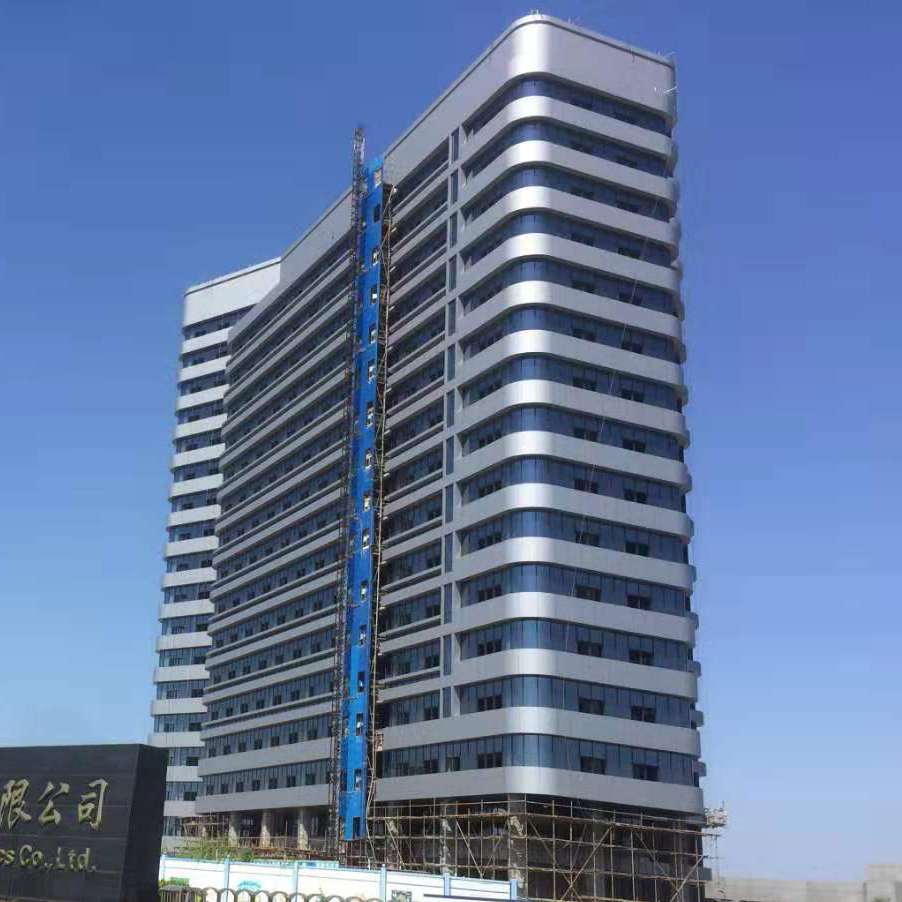 aluminium foam core sandwich panel for facade cladding