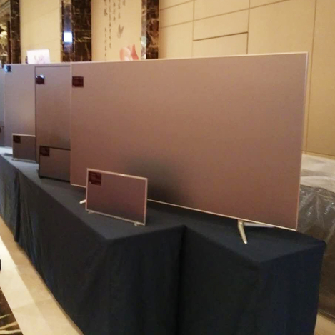  <strong>Aluminium Honeycomb Panels</strong><br> Laser TV backing panel 