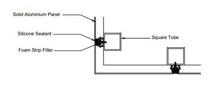 aluminium cassette cladding system 2