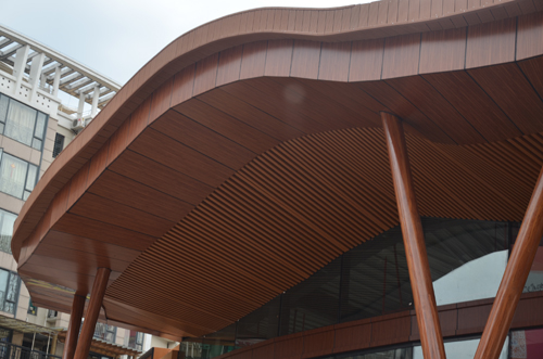 Perforated Aluminum Solid Soffit Panels
