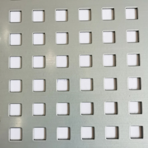 Aluminium Perforated Panel - Square holes