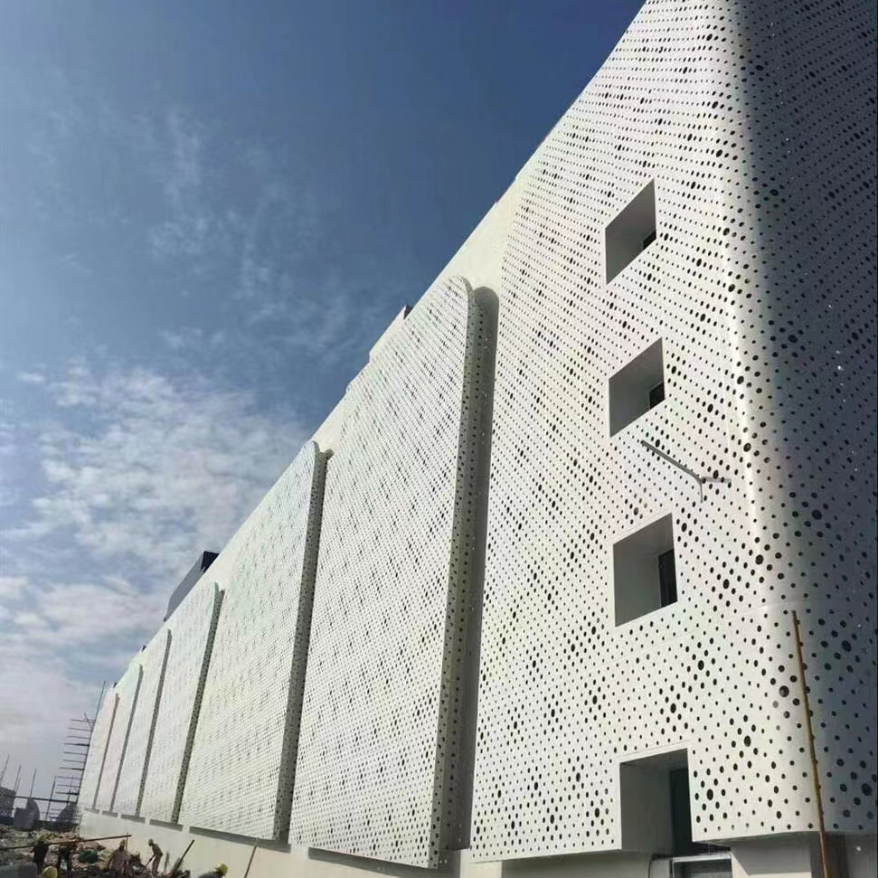 perforated aluminium sheet project