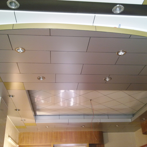  <strong>Aluminium Composite Panels</strong> <div>Ceiling</div> 