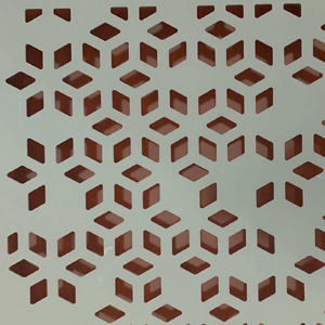 Aluminium Perforated Panel - customized holes