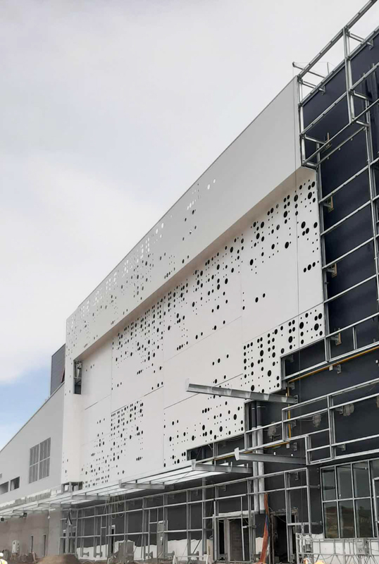 aluminium wall cladding systems